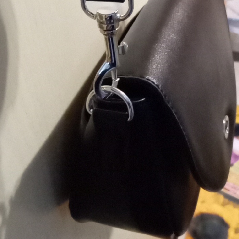 Rae Dunn Crossbody Bag New Black CLEARANCE! FINAL PRICE! - Picture 6 of 8
